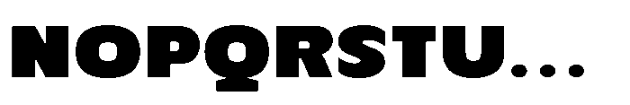 Mertune Bold Font UPPERCASE