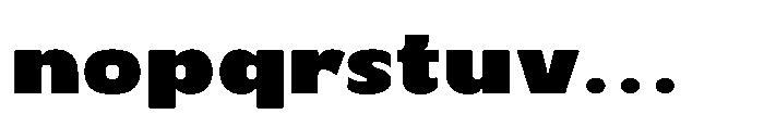 Mertune Bold Font LOWERCASE