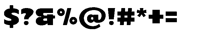 Mertune Regular Font OTHER CHARS