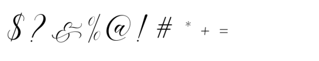 Merylanie Script Font OTHER CHARS