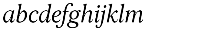 Mesagni Text Regular Italic FONT