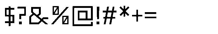 Mesajja Font OTHER CHARS