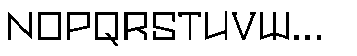 Mesajja Font UPPERCASE