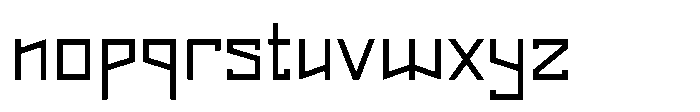 Mesajja Font LOWERCASE