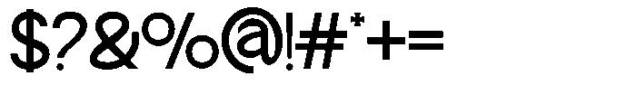 Mesborne Font OTHER CHARS