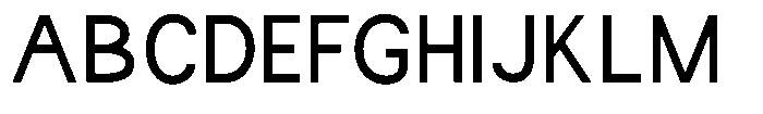 Mesborne Font UPPERCASE
