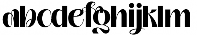 Mesdag Bold Font LOWERCASE