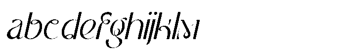 Meslay Italic FONT