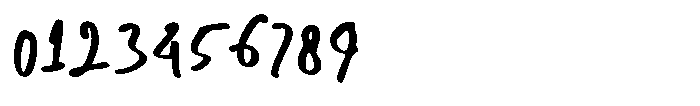 Messy Binder Font OTHER CHARS