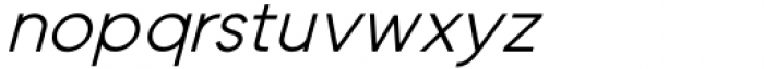 Metablue Medium Italic Font LOWERCASE