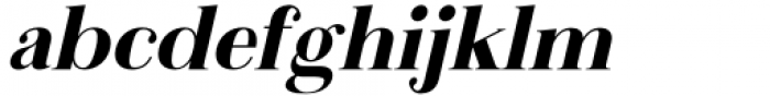 Metafiz Bold Italic Font LOWERCASE