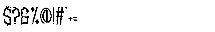 Metagra Font OTHER CHARS