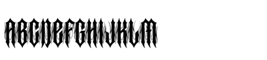 Metal Lungs Font UPPERCASE