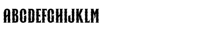 Metal Thorn Font UPPERCASE