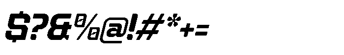 Metaor Aftershift Italic Font OTHER CHARS
