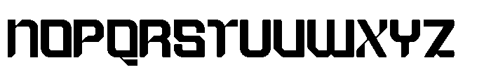 Metaor Aftershift Regular Font UPPERCASE