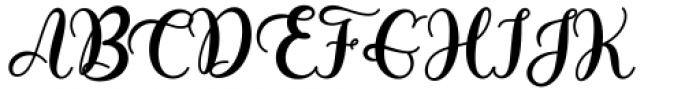 Metaphora Regular Font UPPERCASE