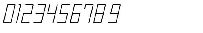 Metaverse Display Extra Light Italic Font OTHER CHARS