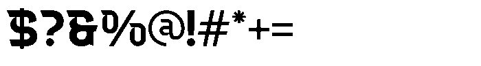 Meteor Horizon Regular Font OTHER CHARS