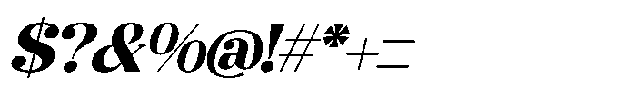 Metguy Behope Italic Font OTHER CHARS
