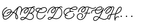 Methamory Regular Font UPPERCASE
