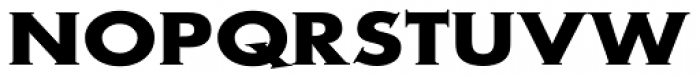 Metra Serif Bold Caps Font LOWERCASE