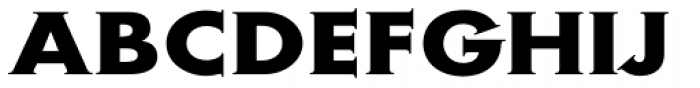 Metra Serif Bold Font UPPERCASE