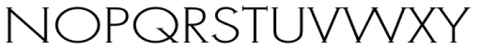 Metra Serif Light Caps Font LOWERCASE