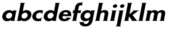 Metra Serif Medium Oblique Font LOWERCASE