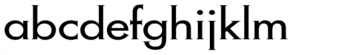Metra Serif Font LOWERCASE