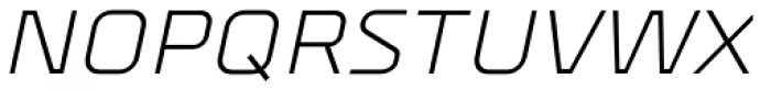 Metral Italic Font UPPERCASE