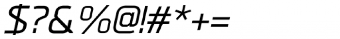 Metral Medium Italic Font OTHER CHARS