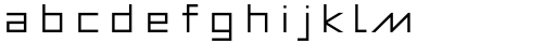 Metrika Regular Font LOWERCASE
