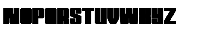 Metro Block Black Font UPPERCASE