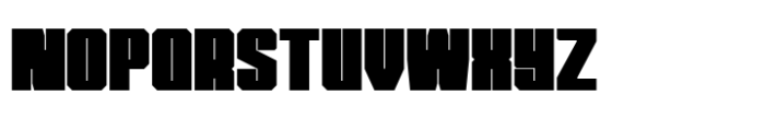 Metro Block Extra Bold Font UPPERCASE