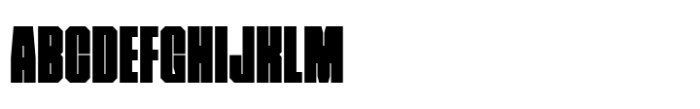 Metro Block Medium Font UPPERCASE