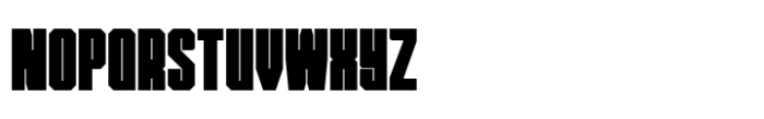 Metro Block Medium Font UPPERCASE