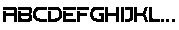 Metro Gate Font UPPERCASE