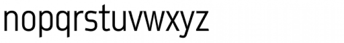 Metroflex Narrow Light OSF Font LOWERCASE