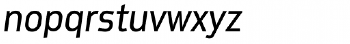 Metroflex Uni Obl Font LOWERCASE