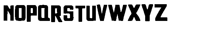 Metroforge Font UPPERCASE