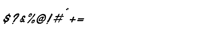 Metrolight Two Font OTHER CHARS