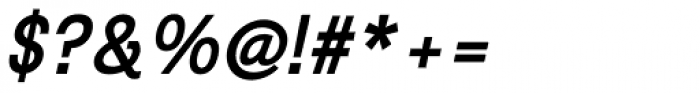 Metrolite Bold Italic Font OTHER CHARS
