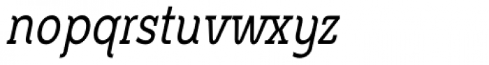 Metrolite Condensed Italic Font LOWERCASE
