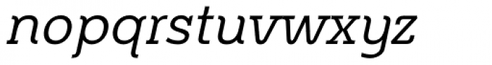 Metrolite Italic Font LOWERCASE