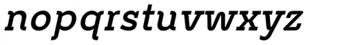 Metrolite Pro Bold Italic Font LOWERCASE