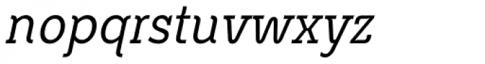 Metrolite Pro Condensed Italic Font LOWERCASE