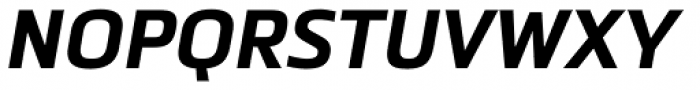 Metronic Pro Bold Italic Font UPPERCASE