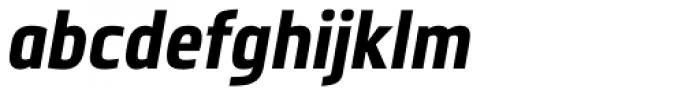 Metronic Pro Cond Bold Italic Font LOWERCASE