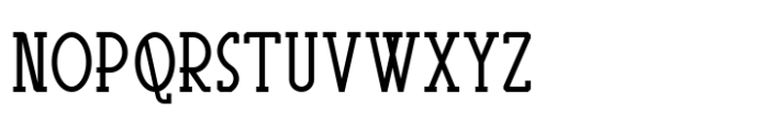 Metrova Medium Font UPPERCASE